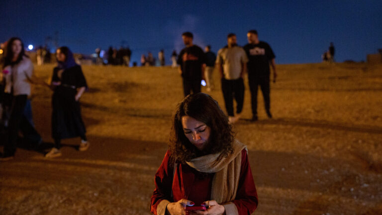 An Internet Shutdown Cuts Off Iranians From One Another, and the World