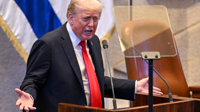 Trump Takes a Victory Lap, but Avoids Questions About What’s Next