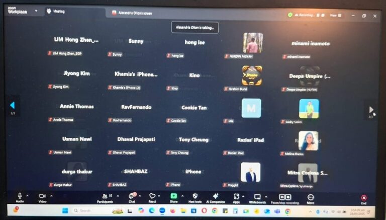 AHF Workshop on Sport Psychology Successfully Concludes