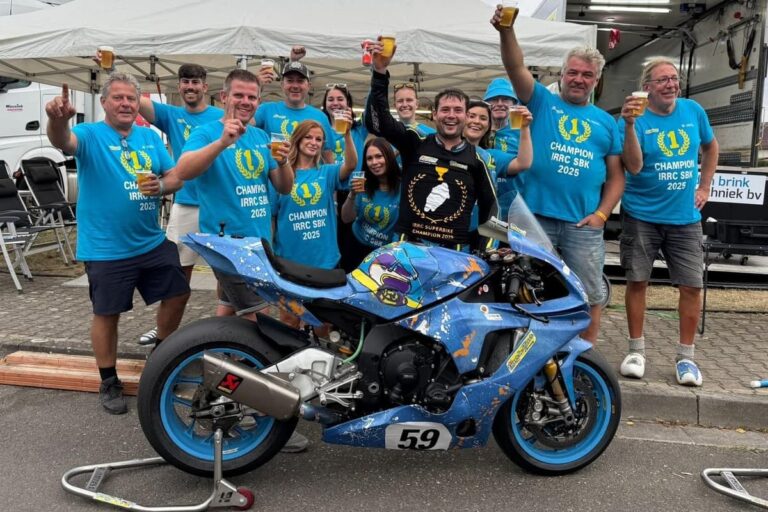 The Northern Ireland rider clinched the title for the first time at Frohburg in Germany in September.