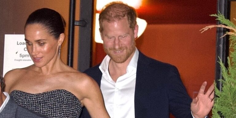 Meghan Markle Wears Tweed Dress on NYC Date With Prince Harry