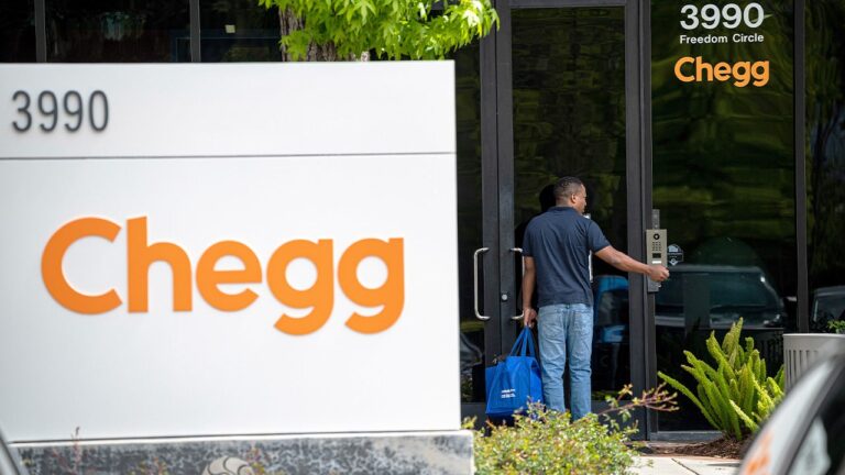 Chegg lays off 45% of workforce as AI impacts online learning business