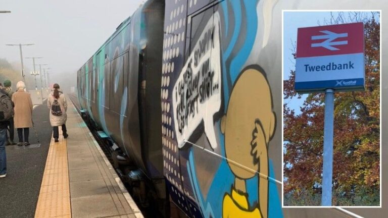 Tweed-Banksy strikes again